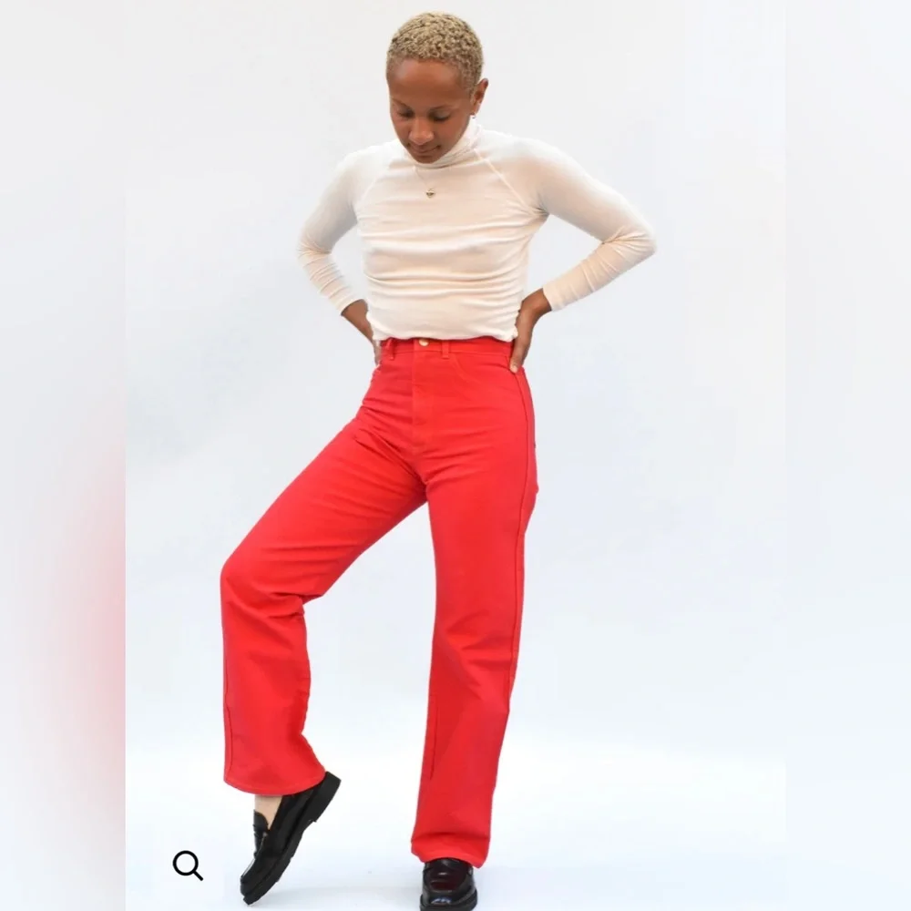 Iconic Judi Rosen Stove Pipe in Chili size 27 - Picture 2 of 8